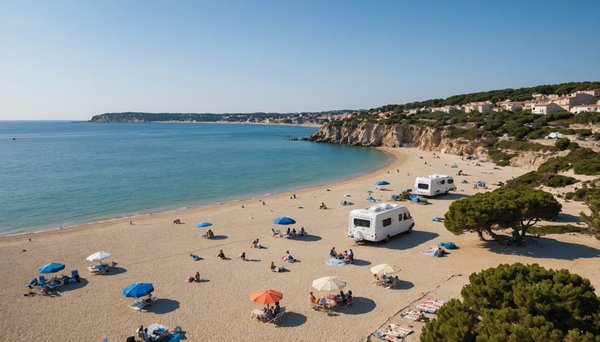 Top campings en bord de mer à valras-plage pour vos vacances