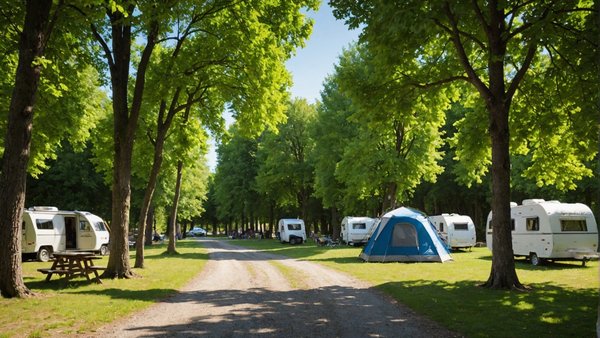 Le charme d'un camping 4 étoiles au cœur de la nature auvergnate